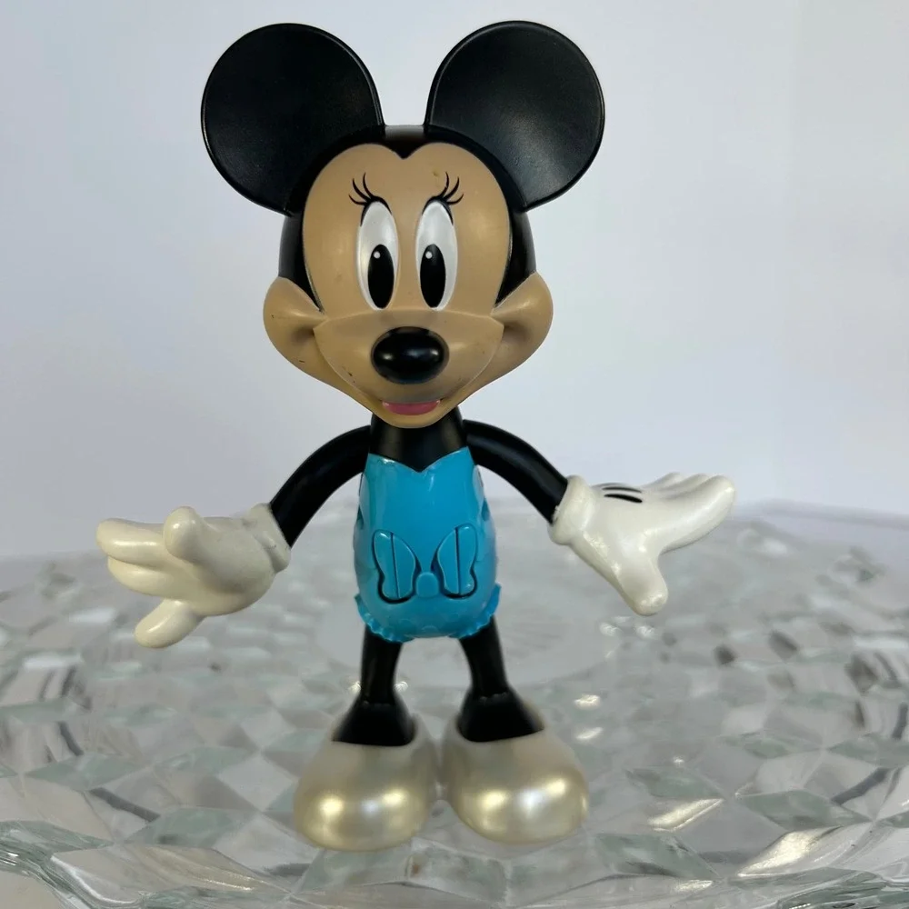 Disney Mickey Mouse‎ & Minnie Mouse Figures Vintage PVC Cake Toppers